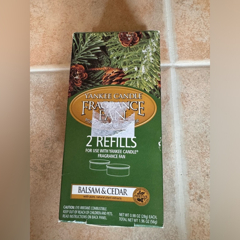 Yankee Candle Balsam & Cedar Fragrance Refills 🌳